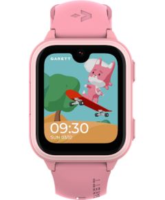 Išmanusis laikrodis su lietuvišku meniu Garett Kids Vibe 4G Pink Rokas pulksteņi 