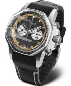 Vostok Europe ATOMIC AGE VK64-640A698SLBlack Rokas pulksteņi 