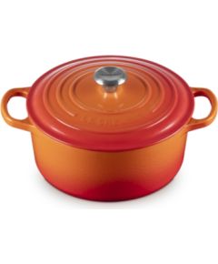Le Creuset Čuguna katls apaļš Ø34cm / 12L oranžs Katli