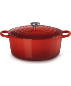 Le Creuset Čuguna katls apaļš Ø34cm / 12L sarkans Katli