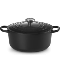 Le Creuset Čuguna katls apaļš Ø34cm / 12L matēti melns Katli