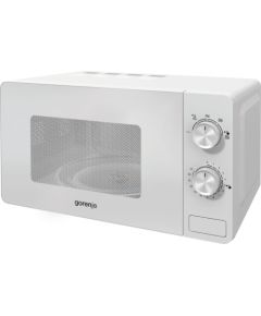 Gorenje Microwave Oven MO20E1W2 Free standing 20 L 800 W White Jaunumi Sadz. tehnika