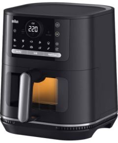 Braun Air Fryer 3in MultiFry 5 HF5073 Power 2000 W Capacity 6 L Black Karstā Gaisa Katli (AirFryer)