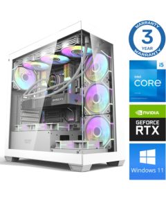 INTOP i5-14400F 64GB DDR5 1TB SSD M.2 NVME+2TB RTX4070 12GB WIN11 Персональные компьютеры