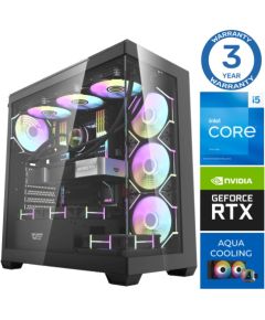 INTOP AQUA i5-14400F 64GB DDR5 1TB SSD M.2 NVME RTX4070 12GB no-OS Personālie datori
