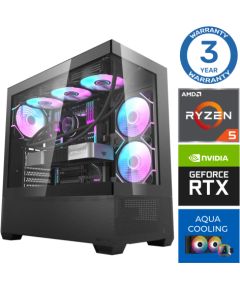INTOP AQUA Ryzen 5 7600X 16GB DDR5 1TB SSD M.2 NVME+2TB RTX4070 12GB no-OS Personālie datori