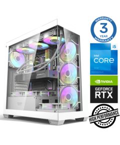 INTOP i5-14400F 16GB DDR5 1TB SSD M.2 NVME RTX4070 12GB no-OS Personālie datori