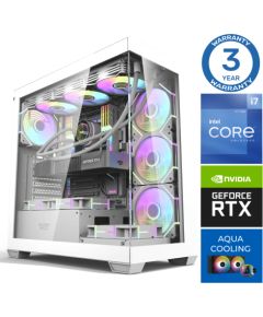 INTOP AQUA i7-14700F 64GB DDR5 1TB SSD M.2 NVME RTX4070 12GB no-OS Персональные компьютеры