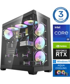 INTOP AQUA i9-14900KF 32GB DDR5 1TB SSD M.2 NVME RTX4070 12GB WIN11 Персональные компьютеры