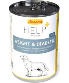 JOSERA PIES HELP 400g puszka WEIGHT &     DIABETIC Suņu barība