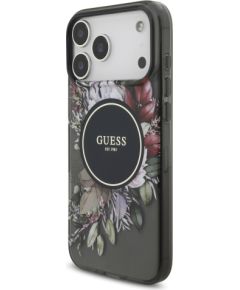 Guess IML Flowers Strap MagSafe Чехол для Apple iPhone 17 Pro Max Чехлы - альтернативные