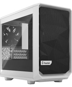 Fractal Design Meshify 2 Nano White TG clear tint, tower case (white, Tempered Glass) Корпуса