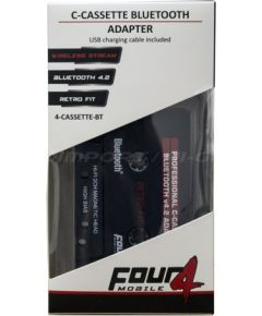 FOUR Mobile 4-CASSETTE-BT Auto FM Transmiteri un Carplay ierīces