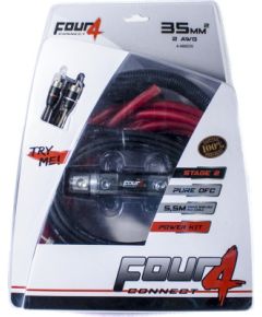 FOUR Connect 4-800235 STAGE2 35mm2 OFC-powerkit Автомобильные усилители звука