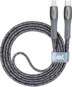 CABLE USB-C TO LIGHTNING 1.2M/GREY PS6107 GR12 RIVACASE Дата USB-кабели