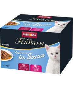 ANIMONDA Vom Feinsten Kitten Raffinesse in sauce - wet cat food - 24x85g Kaķu konservi