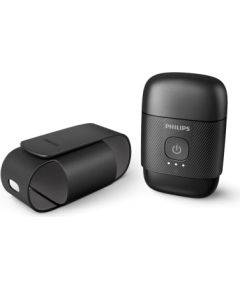 PHILIPS S591/05 Series.5000 Compact elektriskais skuveklis mitrai un sausai skūšanai, melns Skuvekļi vīriešiem
