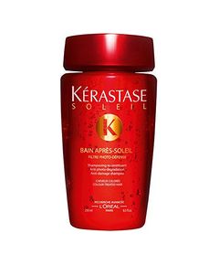 Kerastase Soleil Bain Apres Soleil Shampoo - Shampoo for colored hair exposed to the sun 250ml Духи и косметика