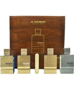 Al Haramain Amber Oud Dárková kolekce EDP 4 x 60 ml a plnitelný flakon 240ml Dāvanu komplekti