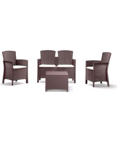 Bica Dārza mēbeļu komplekts Set Lido 2 Storage brūns Jaunumi -Dārzam