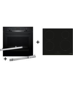 Zestaw BOSCH HBA514BB3 + HEZ538000 + PUE611BB5E Jaunumi Sadz. tehnika