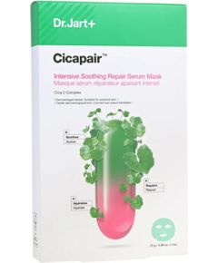 Dr. Jart+ Cicapair Intensive Soothing Repair Serum Mask ( 5 x ) - Zklidňující a hydratační pleťová maska 25.0g Духи и косметика
