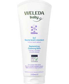 Weleda Baby 3v1 Derma Replenishing Cleansing Balm - Mycí balzám 200ml Smaržas - NESAKĀRTOTS
