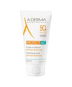 A-derma Protect AC Mattifying Fluid SPF 50+ - Ochranný matující fluid 40ml Косметика для тела