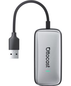 Ottocast Play2Video Ultra Carplay/Android Auto wireless adapter FM Transmiteri