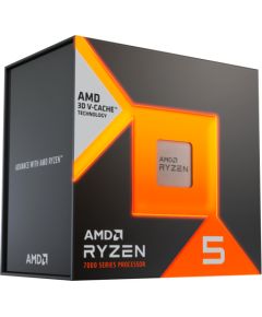 AMD CPU Desktop Ryzen 5 6C/12T 7500X3D (4.5GHz,102MB,65W,AM5) box, with Radeon Graphics Процессоры