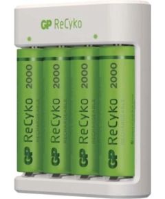 GP B51414 USB Зарядное устройство для Батареек 4 x AAA 2000mAh Новинки Компьютерная техника