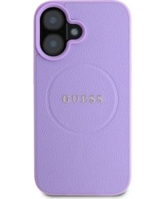 Guess PU Grained Classic Logo MagSafe Case Чехол для Apple iPhone 16 Чехлы - альтернативные