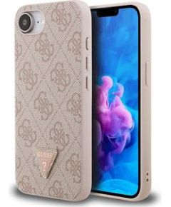 Guess PU 4G Strass Triangle Metal Logo Case Чехол для Apple iPhone 16e Чехлы - альтернативные