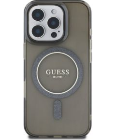 Guess IML Glitter Ring MagSafe Case Чехол для Apple iPhone 16 Pro Чехлы - альтернативные