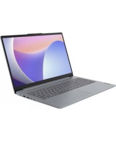 LENOVO IDEAPAD SLIM 3 I3-N305/15.6" FHD (1920X1080) TN 250NITS ANTI-GLARE/8GB/512GB SSD/SD CARD READER/W11H/ENG (ARCTIC GREY) Portatīvie datori