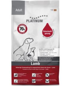 PLATINUM Adult Lamb - semi-moist dog food - 5kg Suņu barība