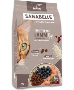 BOSCH Sanabelle Sensitive with lamb - dry cat food - 2kg Kaķu sausā barība