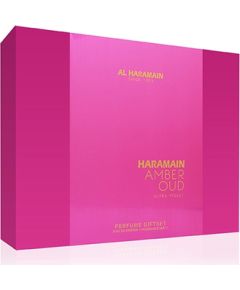 Al Haramain Amber Oud Ultra Violet Dárková sada EDP 75 ml, EDP 30 ml a tělová mlha 200 ml 75ml Парфюмерные наборы