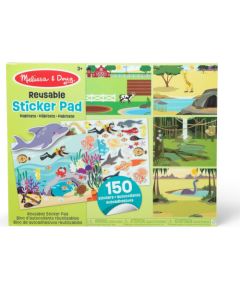 Spin Master Melissa & Doug Arts and Crafts: Habitats - Reusable Sticker Pads (20155935) интерактивные игрушки