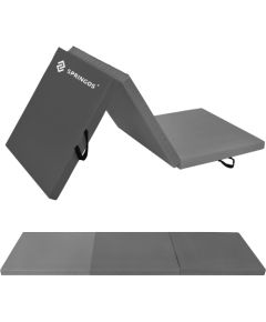 Springos Коврик гимнастический 180 см серый Велосипеды