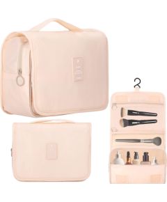 Дорожный органайзер для косметики Springos HA7489 23x19x9,5 см косметичка для самолета бежевый Сумки и рюкзаки