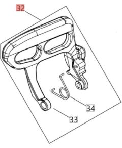 Brake lever kit, Echo  Резервные акции