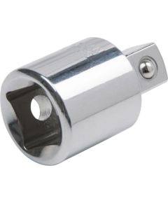 Kstools 1/2´´ CHROMEplus Reducing adaptor, 1/2´´F x 3/8´´M, on hang, KS Tools Muciņas 