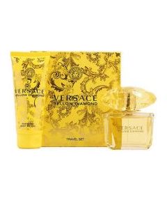 Versace Yellow Diamond Gift Set EDT and 90 ml body lotion 100 ml Yellow Diamond 90ml Парфюмерные наборы
