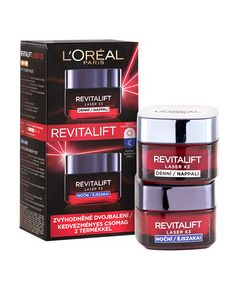 L'oreal Revitalift Laser X3 - Discounted double pack of day and night cream Косметика для тела