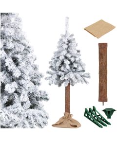 Mākslīgā eglīte ar sniegu Springos CT0201uz stumbra 160cm Mākslīgās egles