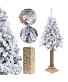 Mākslīgā eglīte ar sniegu Springos CT0202 uz stumbra 180cm Mākslīgās egles