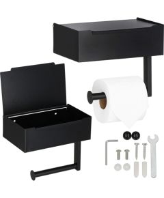 Держатель для туалетной бумаги с полкой Springos HA7331 Аксессуары для ванной