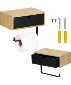 Держатель для туалетной бумаги с полкой Springos HA7332 Аксессуары для ванной