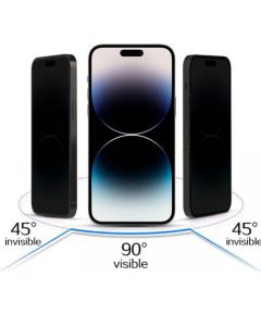 iLike Apple  IPHONE 16 PRO /17 Tempered Privacy Glass Black Защитная пленка для экрана